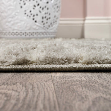 Petra Abstract Stripe Geometric Shag Area Rug